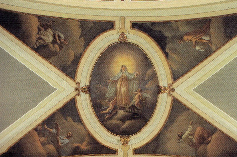 Immacolata - 1863 - affresco - chiesa di Santa Maria Assunta - Cimbergo (BS)